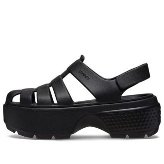 Sandály Crocs (WMNS) Stomp Fisherman „Black“ 209938-001