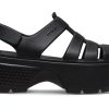 Sandály Crocs (WMNS) Stomp Fisherman „Black“ 209938-001