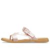 Sandály Crocs (WMNS) Tulum Shimmer Toe Post „Pink Clay“ 208666-6TY