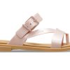 Sandály Crocs (WMNS) Tulum Shimmer Toe Post „Pink Clay“ 208666-6TY
