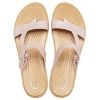 Sandály Crocs (WMNS) Tulum Shimmer Toe Post „Pink Clay“ 208666-6TY