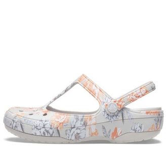 Sandály Crocs (WMNS) White Flowers 206525-96M