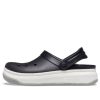 Sandály Crocsband Full Force Thick Sole Black White Unisex 206122-066