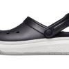 Sandály Crocsband Full Force Thick Sole Black White Unisex 206122-066