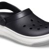 Sandály Crocsband Full Force Thick Sole Black White Unisex 206122-066