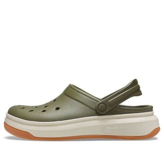 Sandály Crocsband Full Force Thick Sole Green Unisex 206122-34E