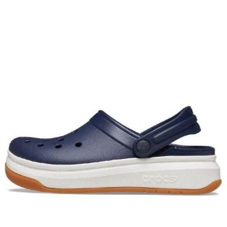 Sandály Crocsband Full Force Thick Sole Unisex Modrá Bílá 206122-462