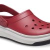 Sandály se silnou podrážkou Crocsband Full Force Red White 206122-6RU