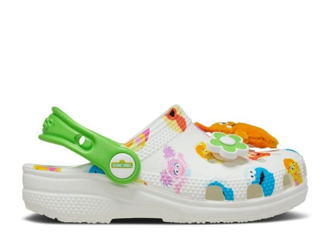Sesame Street x Classic Clog Toddler „Be Seen“