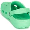 Sportovní pantofle Crocs Classic Outdoor na plochém podpatku Zelená 10001-3U3