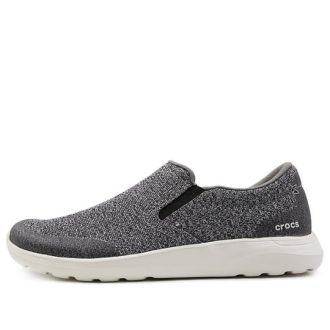 Statické nazouvací boty Crocs Kinsale „Šedobílé“ 203977-01R