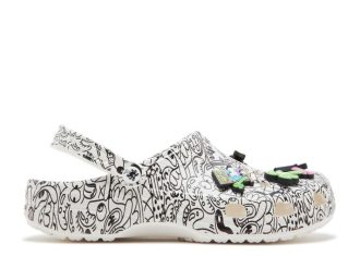 Steven Harrington x Classic Clog „Quickstrike – White Black“