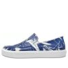 Tropické tenisky Crocs Roca „Blue White“ 2048064HB