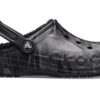 Útulné sportovní unisex šedé sandály Crocs odolné proti opotřebení 205975-938