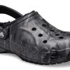 Útulné sportovní unisex šedé sandály Crocs odolné proti opotřebení 205975-938