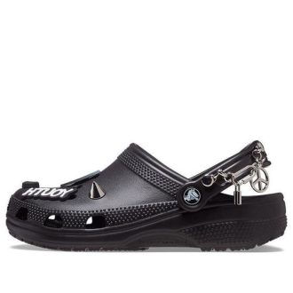 Unisex černé sandály Crocs Classic Feel The Positivity Casual 207571-001