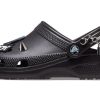 Unisex černé sandály Crocs Classic Feel The Positivity Casual 207571-001