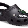 Unisex černé sandály Crocs Classic Feel The Positivity Casual 207571-001