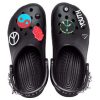 Unisex černé sandály Crocs Classic Feel The Positivity Casual 207571-001