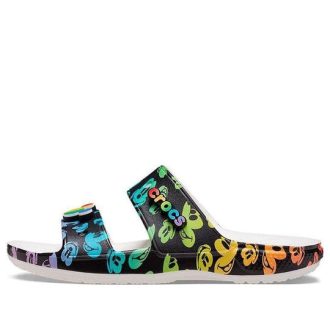 Unisex vícebarevná bílá obuv Crocs Classic Disney pro volný čas 207757-94S