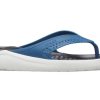 Venkovní plážové žabky Crocs LiteRide Black Blue 205182-4SB