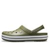 Zelené sandály Crocs Beach Army 11016-37P