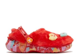 Zlatíčka x Clog Classic Fur „Valentýn“