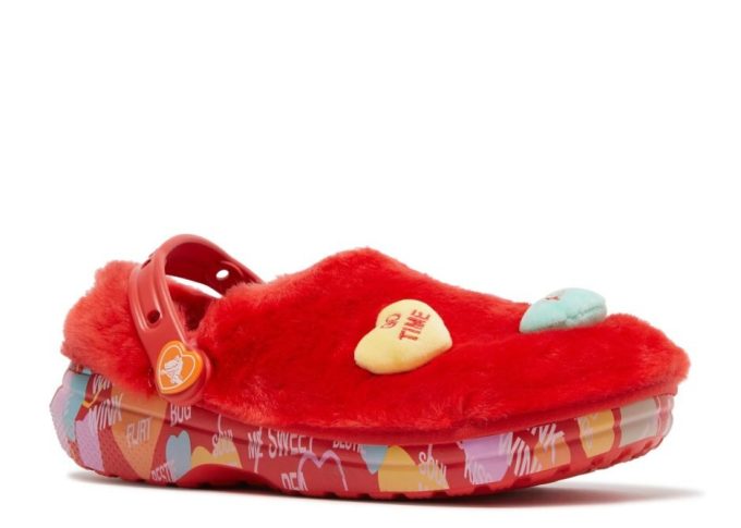 Zlatíčka x Clog Classic Fur „Valentýn“