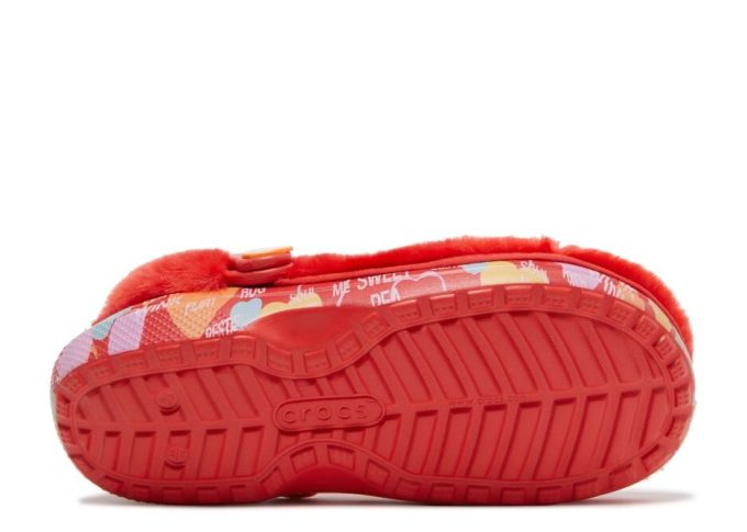 Zlatíčka x Clog Classic Fur „Valentýn“